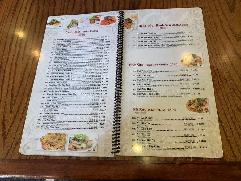 Saigon Eden - San Gabriel, CA menu_pic