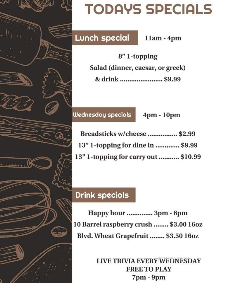 Gusano's - Joplin, MO menu_pic