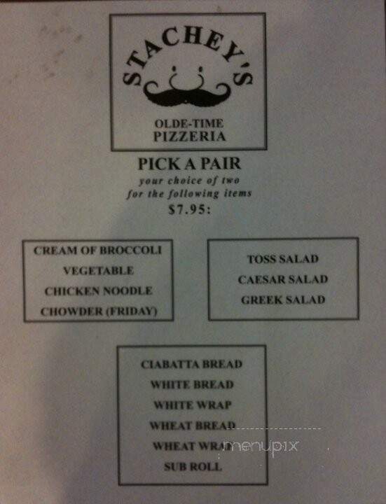 Stachey's - North Andover, MA menu_pic
