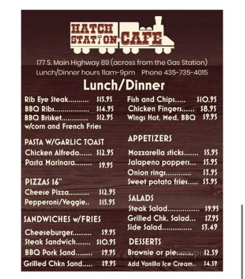 Hatch Station Steakhouse - Hatch, UT