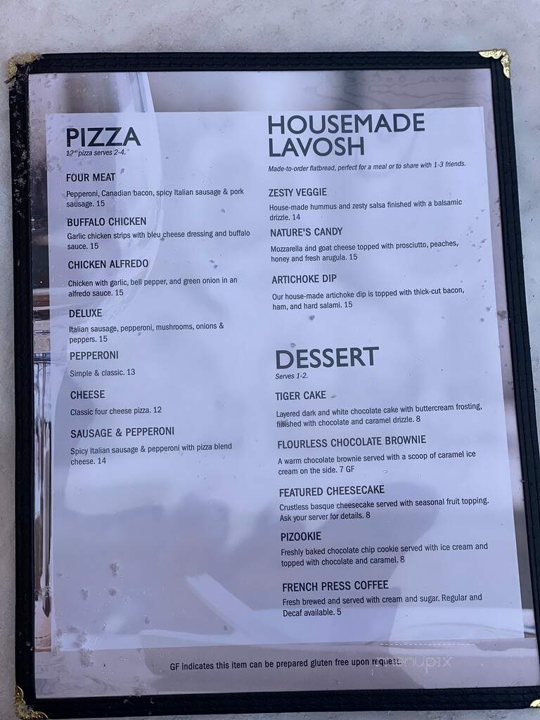Off The Vine - Minot, ND menu_pic