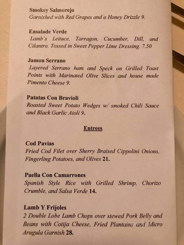 Old Corner Hotel - Williamsport, PA menu_pic