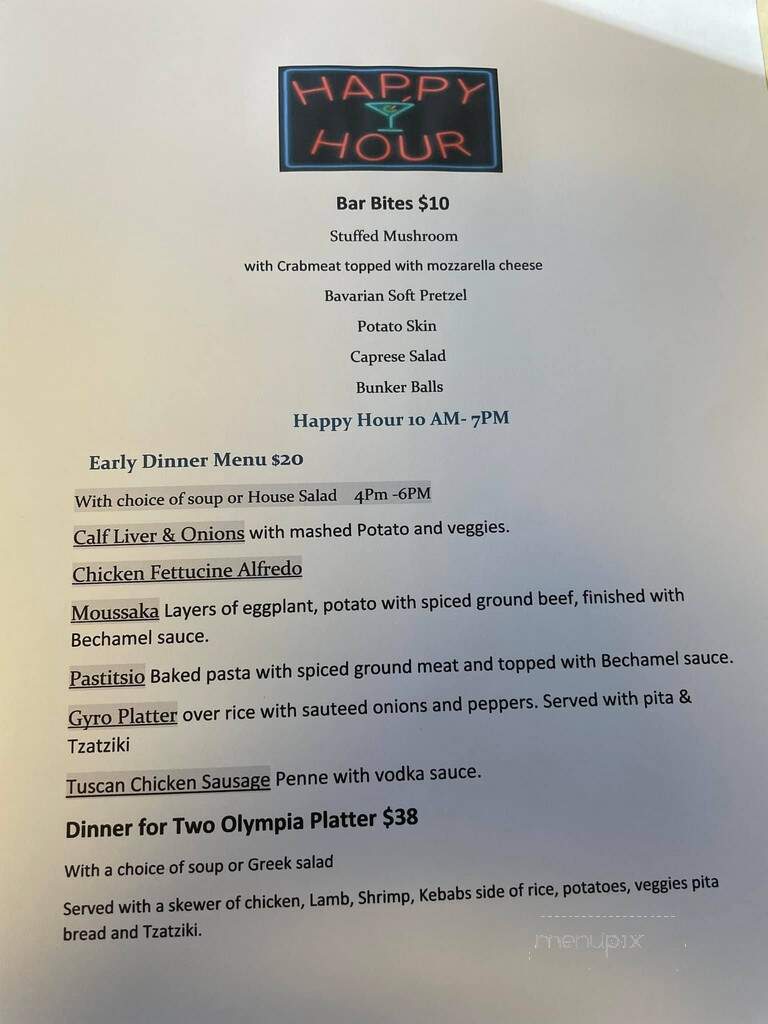 Mulligan's Sports Grill - Naples, FL menu_pic