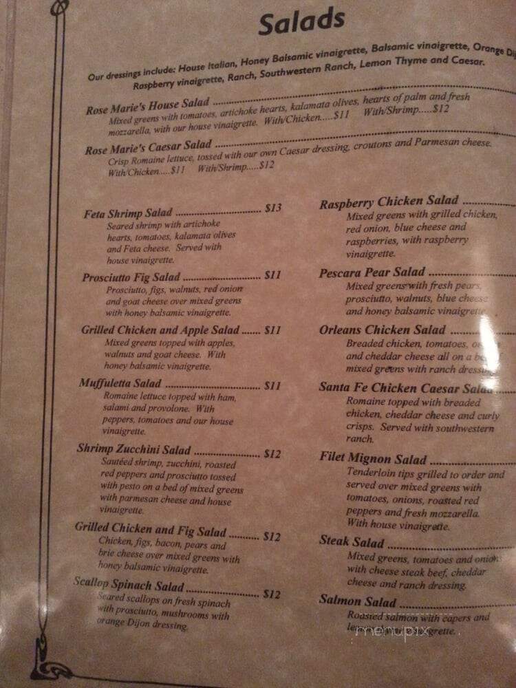 Rose Marie's Bakery - Bloomsburg, PA menu_pic