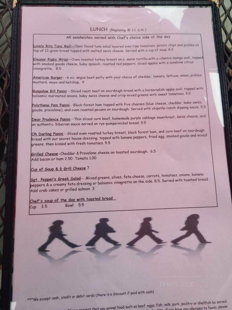 Mean Mr. Mustard's Cafe - Hendersonville, NC menu_pic