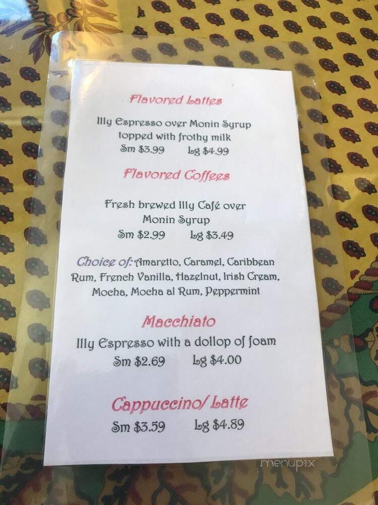 Paris Bakery & Cafe - West Palm Beach, FL menu_pic