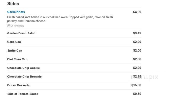 Anthony's Coal Fired Pizza - Stuart, FL menu_pic