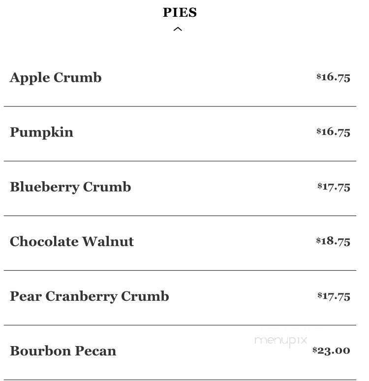 Umpleby's Bakery and Cafe - Hanover, NH menu_pic