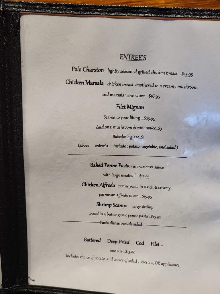 Big Trout - Weedville, PA menu_pic