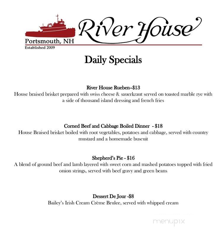 River House Tavern - Portsmouth, NH