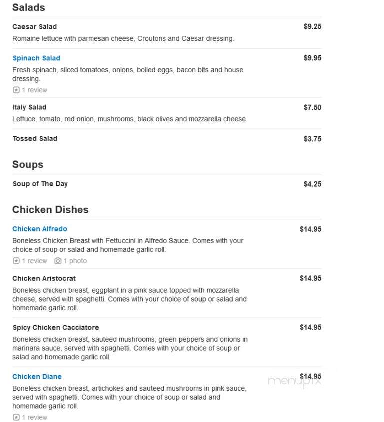 Taste of Italy - Hawkins, TX menu_pic