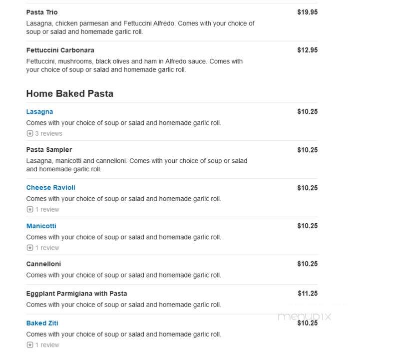 Taste of Italy - Hawkins, TX menu_pic