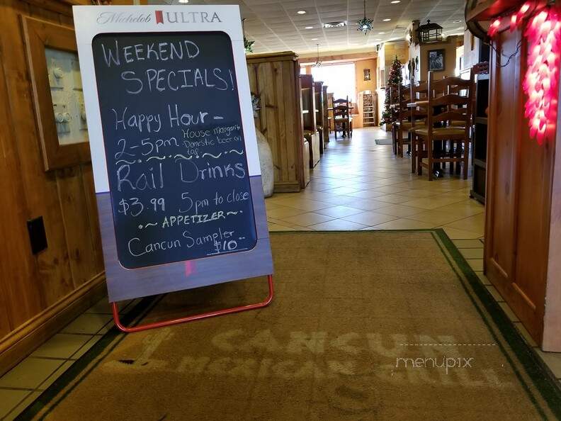 Cancun Mexican Grill - Menomonie, WI menu_pic