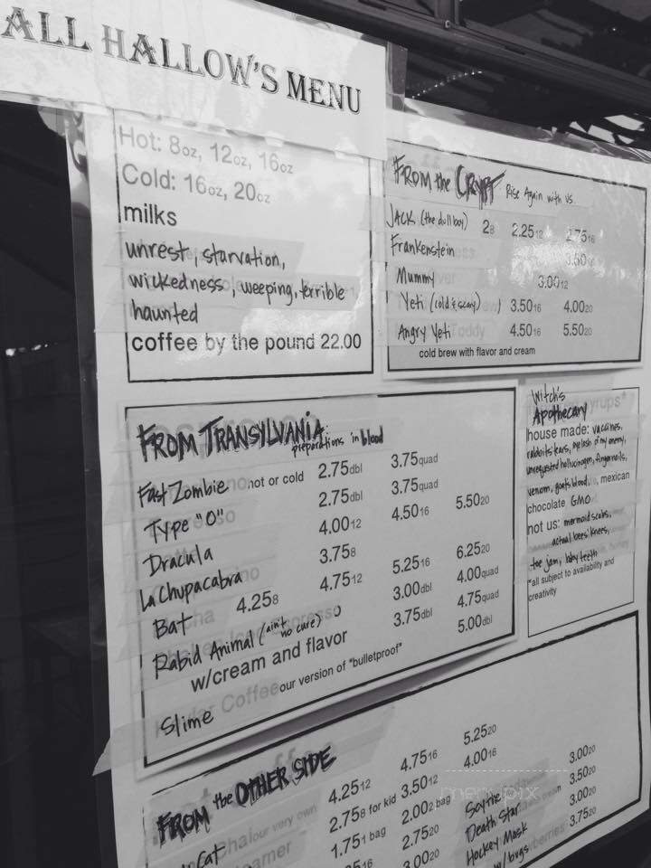 Small Town Coffee - Kapaa, HI menu_pic