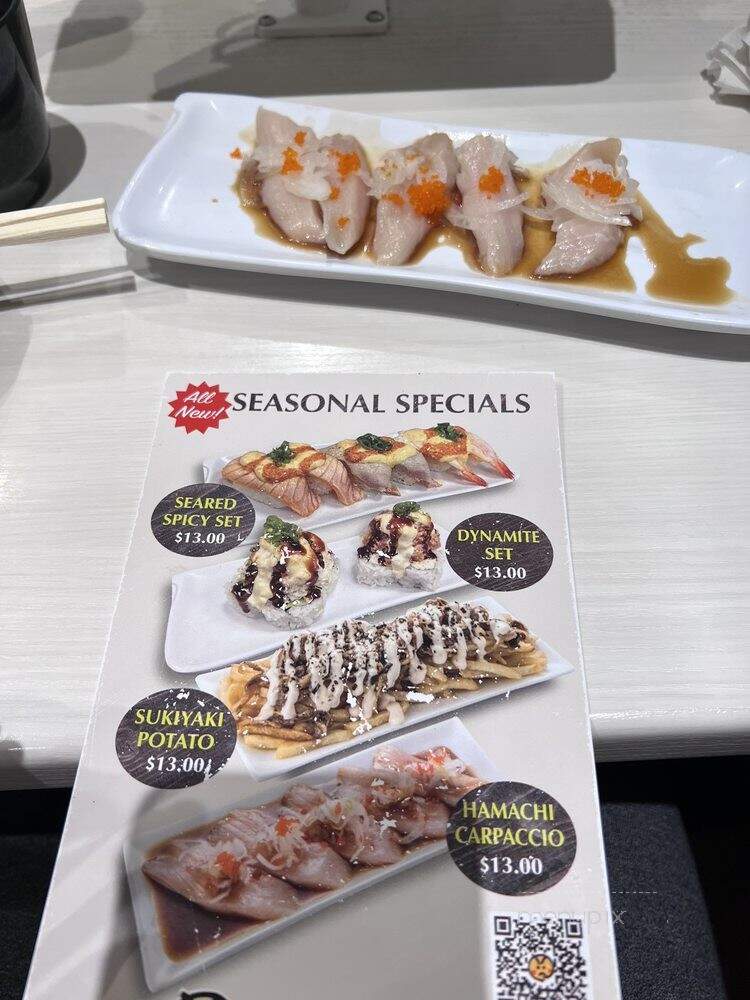 Genki Sushi - Kahului, HI menu_pic