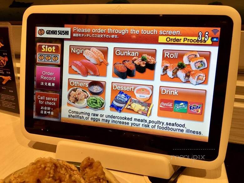 Genki Sushi - Kahului, HI menu_pic