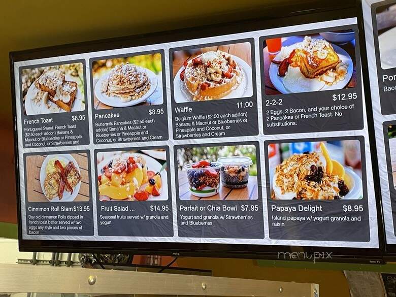 Kihei Caffe - Kihei, HI menu_pic