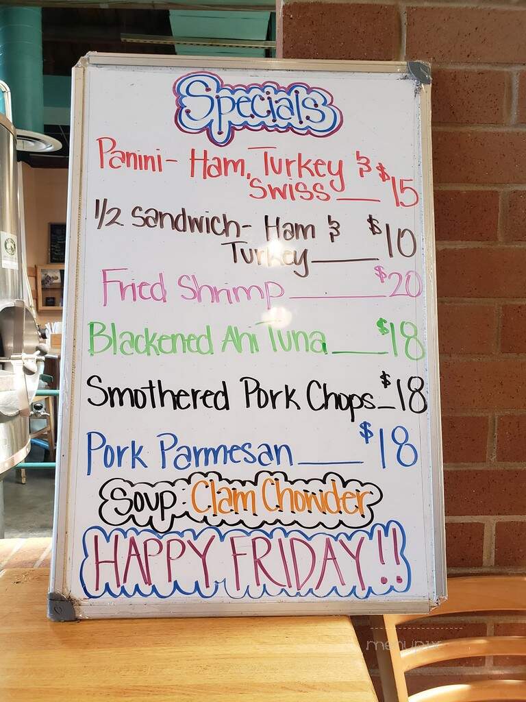 Bitter Creek Brewing - Rock Springs, WY menu_pic