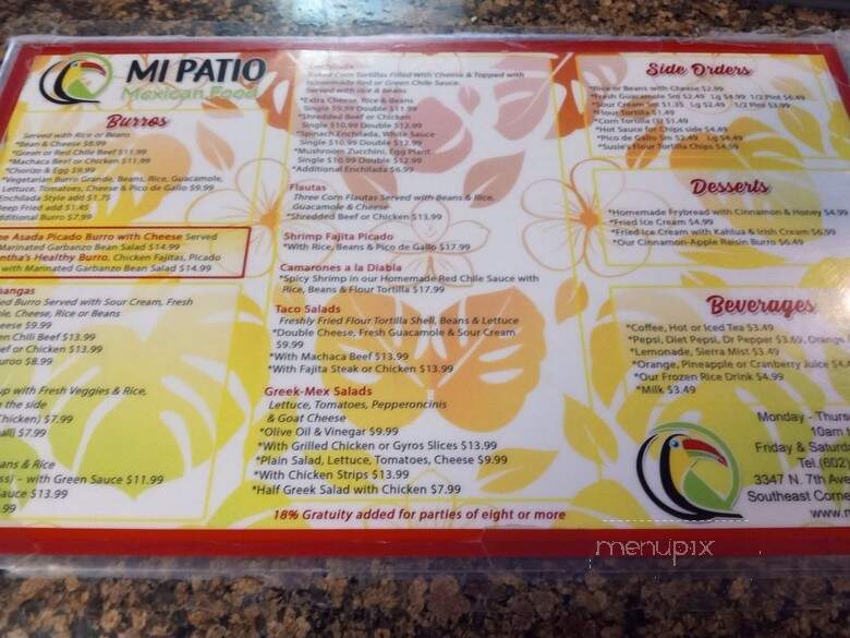 Mi Patio Mexican Restaurant - Phoenix, AZ