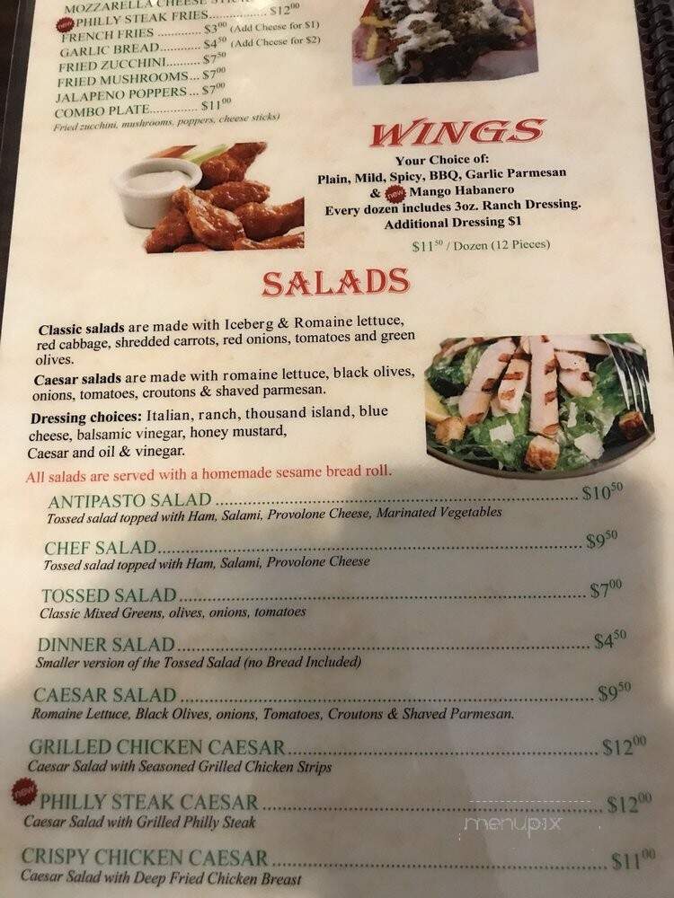 Little Italy Pizza - Gila Bend, AZ menu_pic