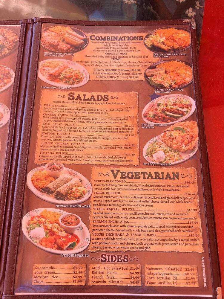 Fiesta Mexicana Family - Page, AZ menu_pic