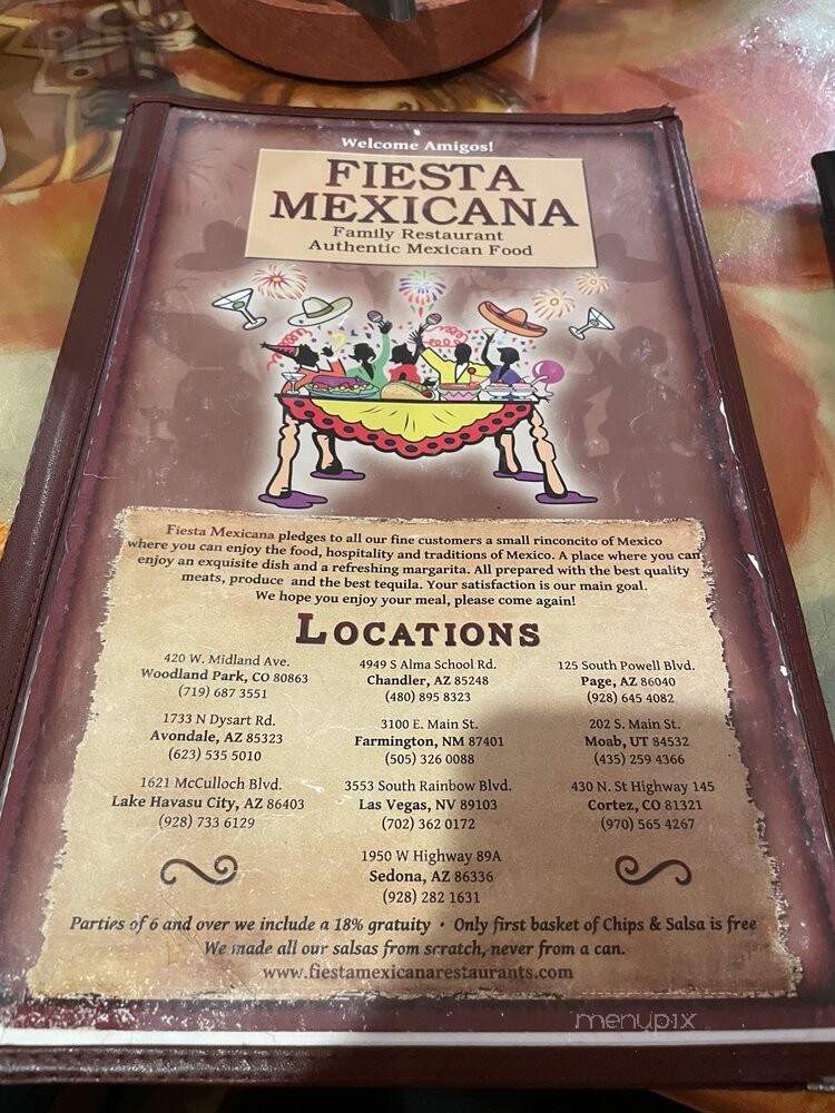 Fiesta Mexicana Family - Page, AZ