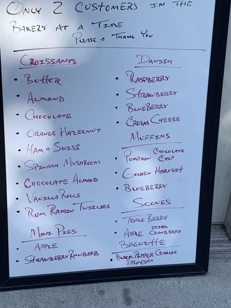 Rene's Bakery - Indianapolis, IN menu_pic