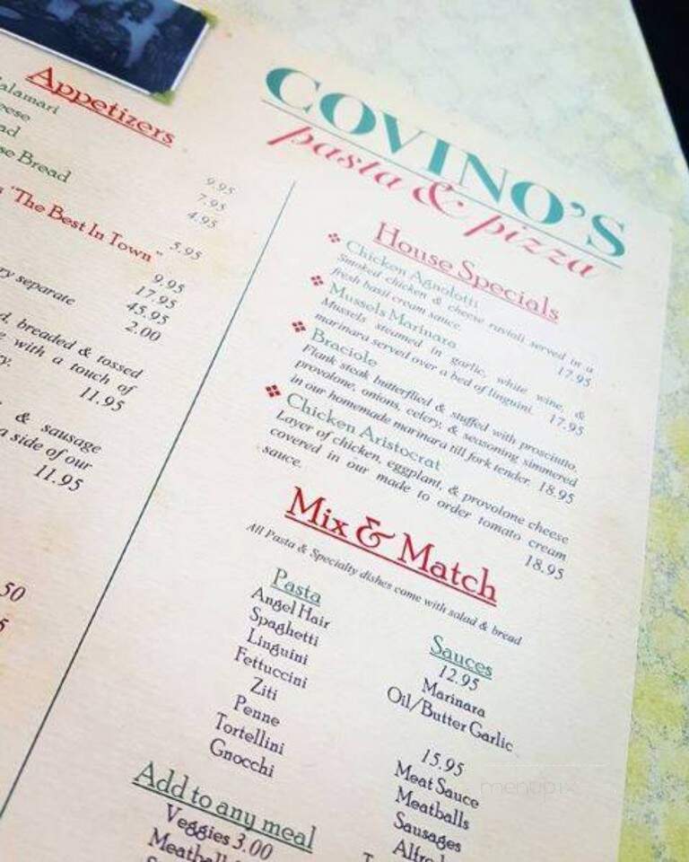 Covino's Pasta & Pizza - Plano, TX