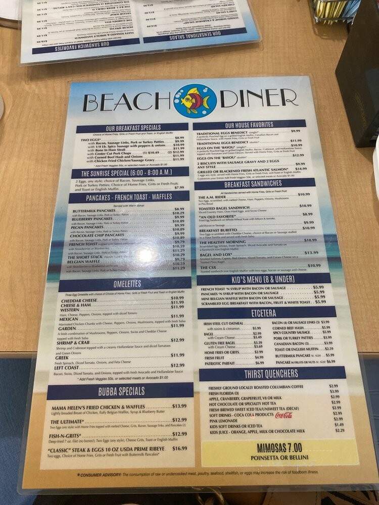 Beach Diner - Atlantic Beach, FL