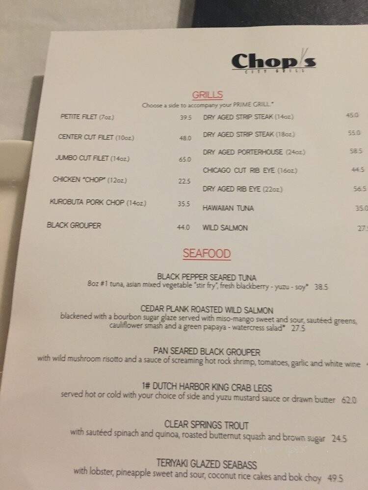 Chops City Grill - Naples, FL