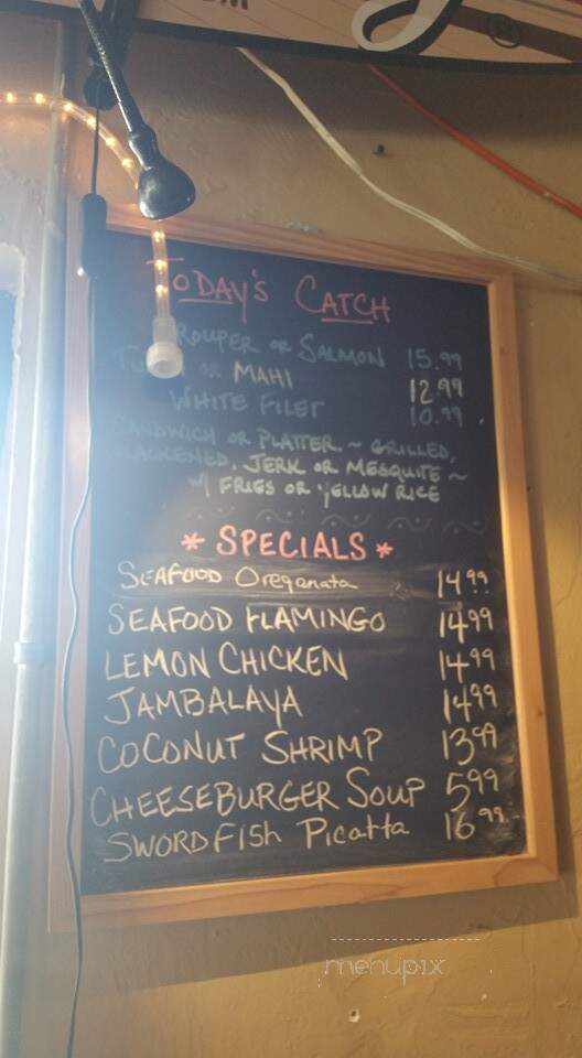 Crazy Flamingo - Marco Island, FL menu_pic