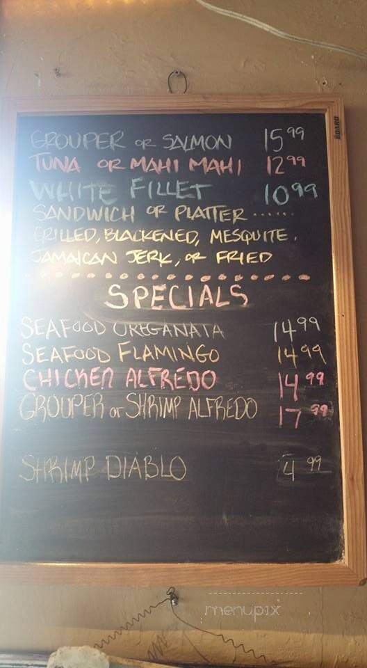 Crazy Flamingo - Marco Island, FL menu_pic