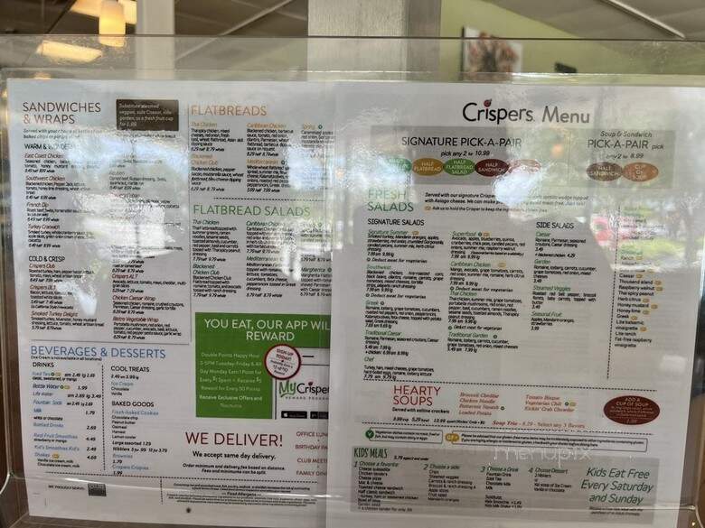 Crispers - Winter Haven, FL menu_pic
