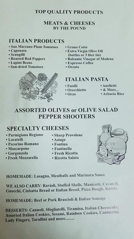 D'Aleo Deli - St Augustine, FL menu_pic