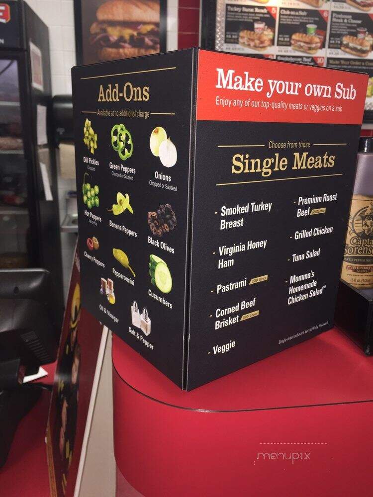 Firehouse Subs - Ormond Beach, FL menu_pic