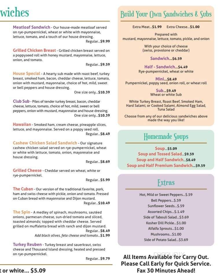 Hopkins' Eatery - Tallahassee, FL menu_pic