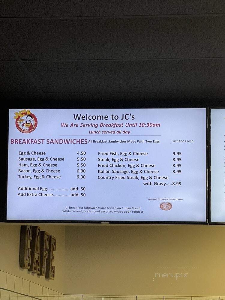 J C 's Sandwich Shop - Tampa, FL