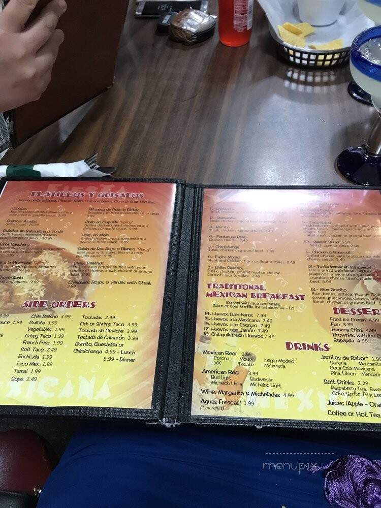 La Fiesta Mexicana - Haines City, FL menu_pic