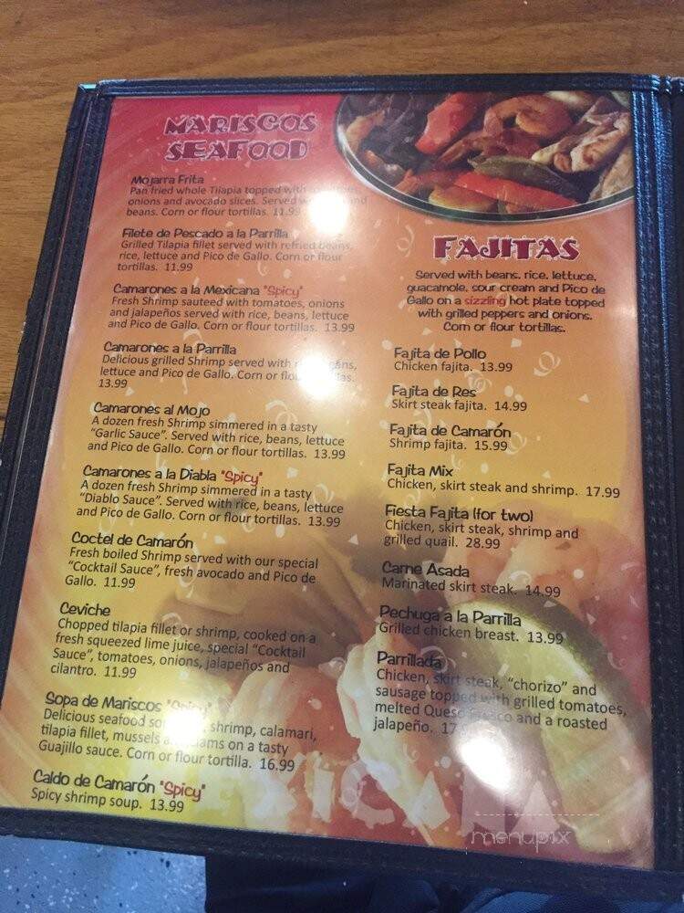 La Fiesta Mexicana - Haines City, FL menu_pic