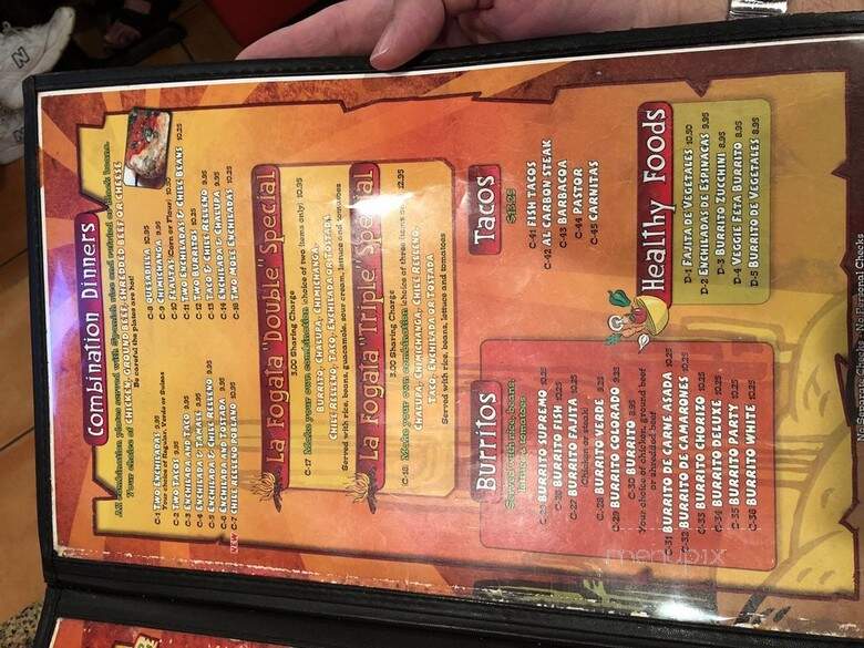 La Fogata - North Palm Beach, FL menu_pic