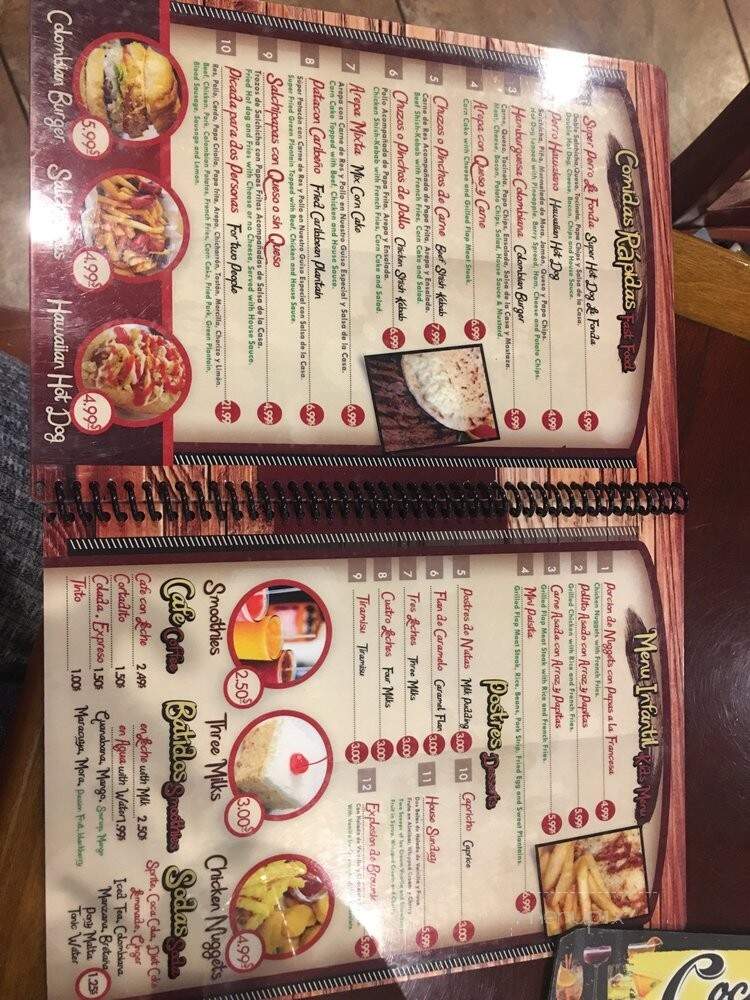 La Fonda Paisa - West Palm Beach, FL menu_pic