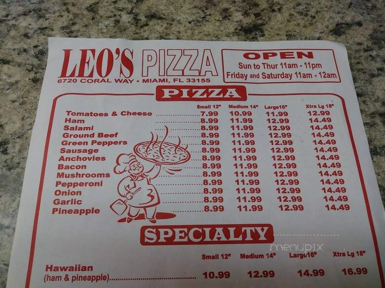 Leo's Pizza - Miami, FL