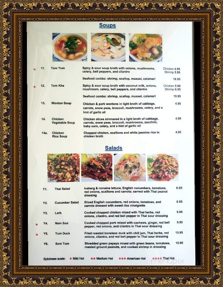 Little Thai Cafe - Tarpon Springs, FL menu_pic