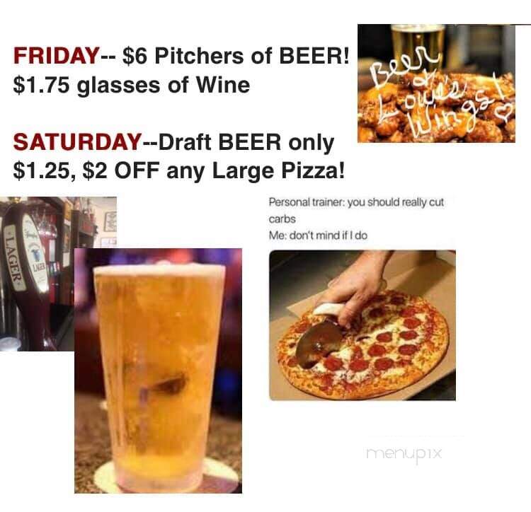 Louie's Pizza House - South Daytona, FL menu_pic
