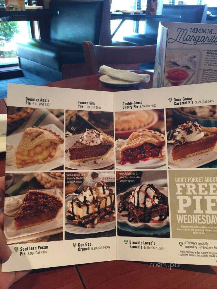 O'Charley's - Panama City, FL menu_pic