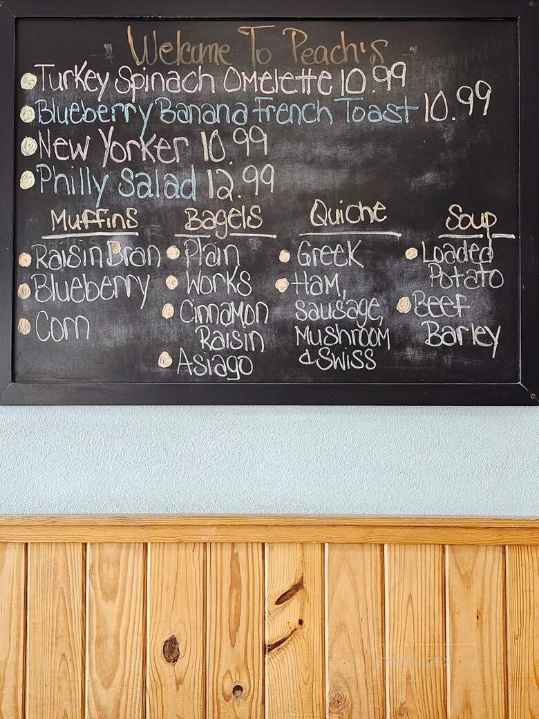 Peach's Bee Ridge - Sarasota, FL menu_pic
