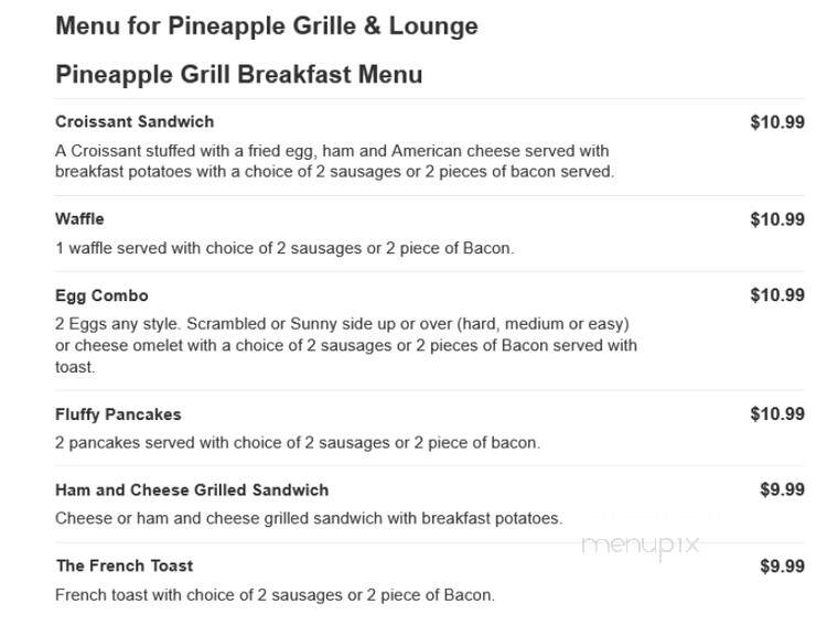 Pineapple Grille & Lounge - Orlando, FL