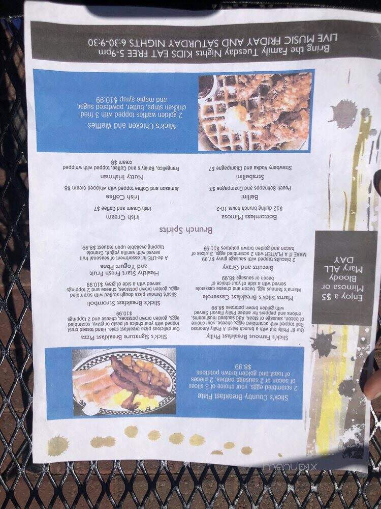 Slick Mick's Deli & Grille - Fort Walton Beach, FL menu_pic