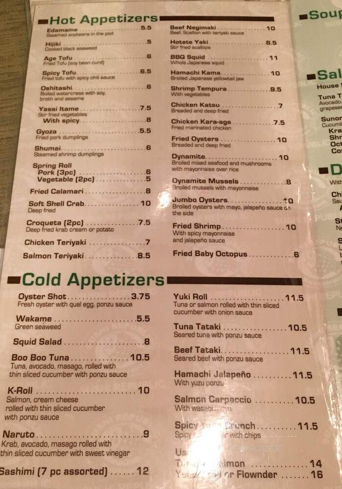 Sushi Republic - Surfside, FL menu_pic