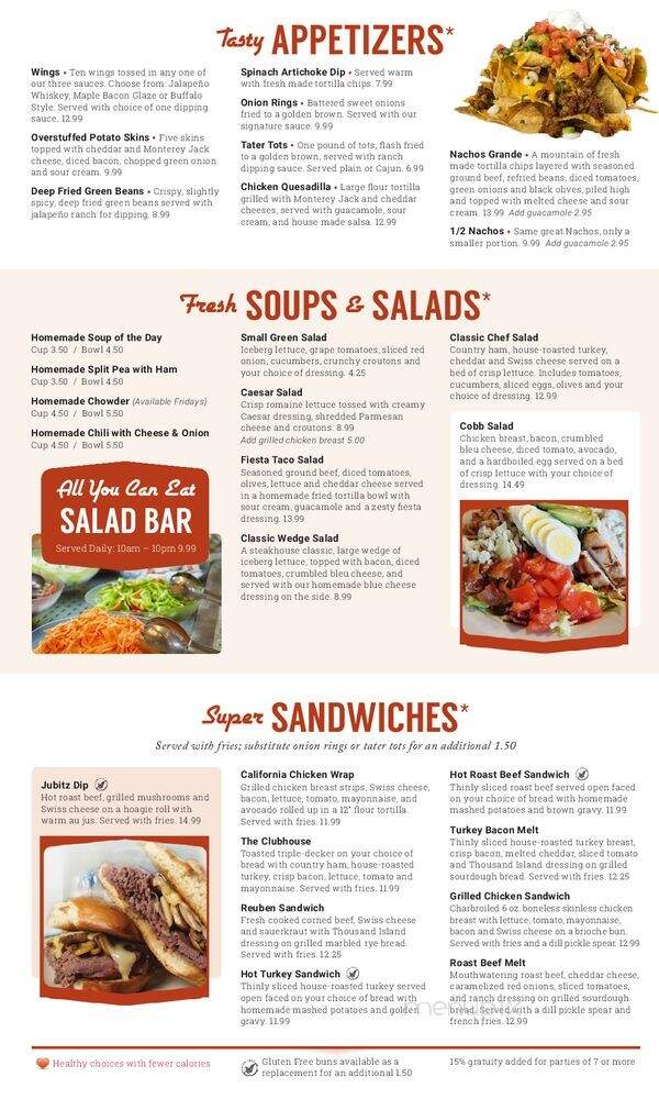 Portlander Inn Cascade Grill - Portland, OR menu_pic